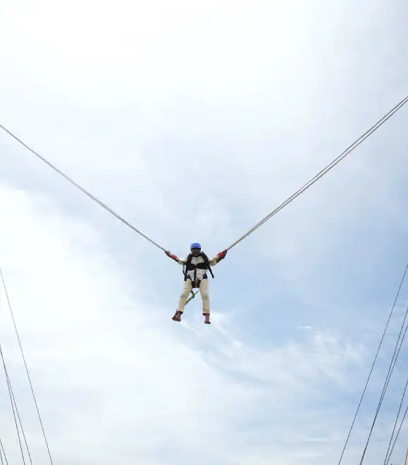 Thrilling rocket ejector ride for adrenaline rush